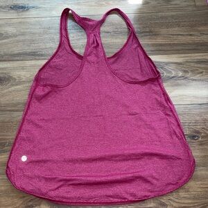 2 for $25 Lululemon fabled forest tank top Heathered bumble berry